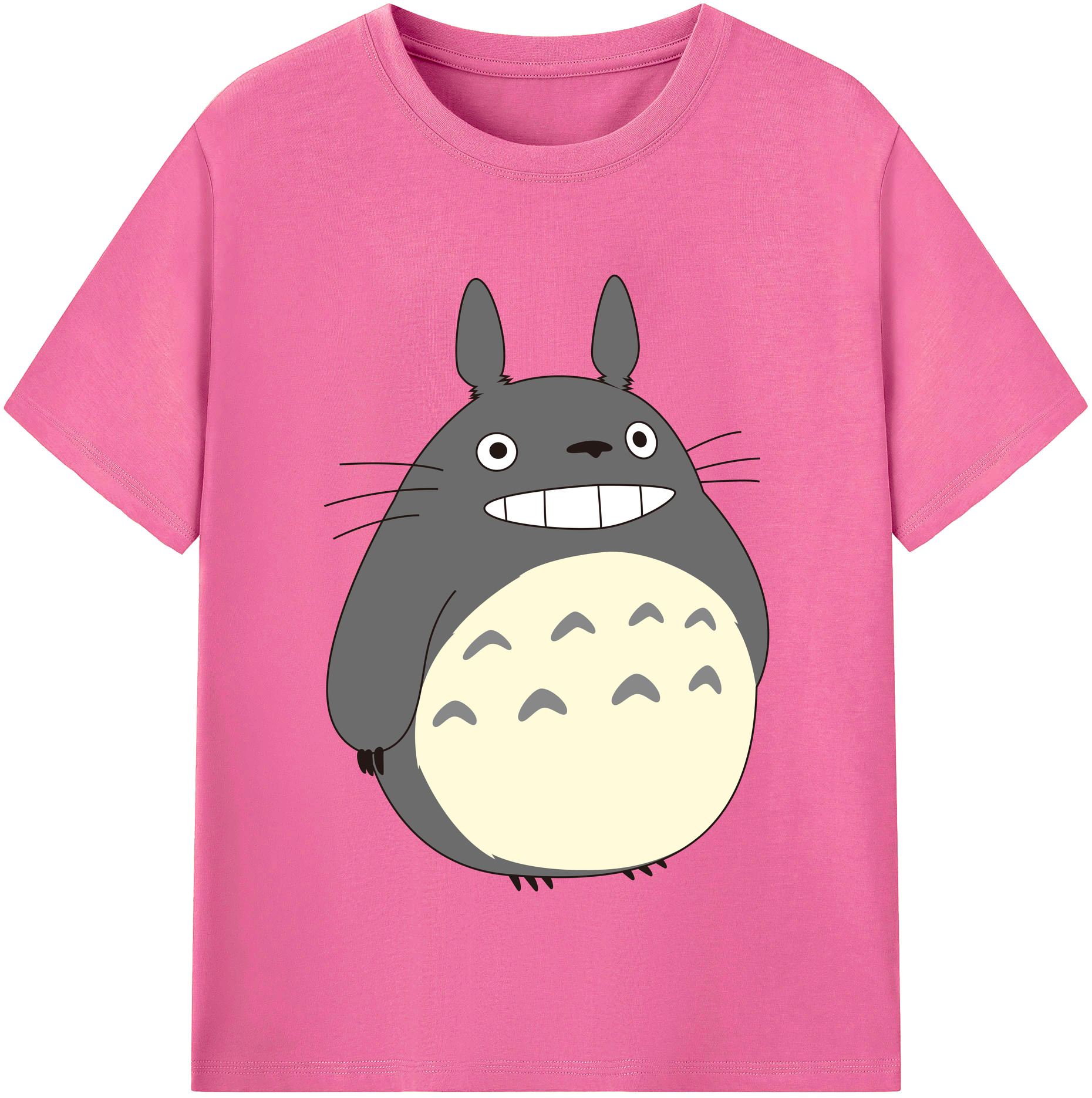 （画像用） となりのトトロ 草壁メイ 草壁サツキ My Neighbor Totoro Satsuki Kusakabe Mei Kusakabe レディースカジュアルプリントTシャツ（綿100％）